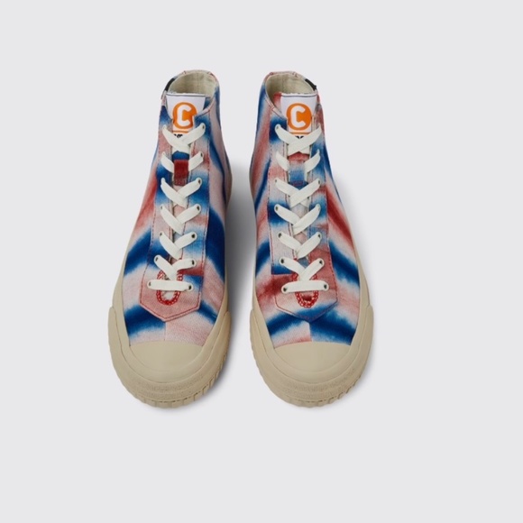 Camper x EFI Multicolored organic cotton sneakers - Picture 2 of 11